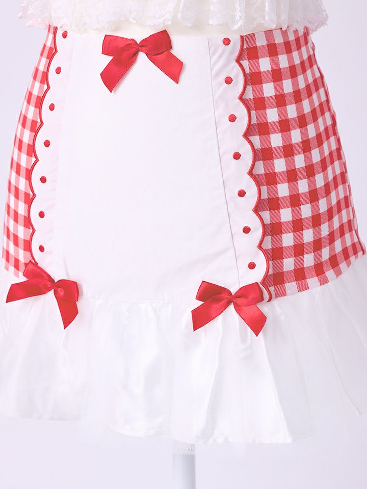 【3点セット】いちごたるとメイドちゃん チョコレートソースがけ [レッド/ブラウン] vcsmd-250839