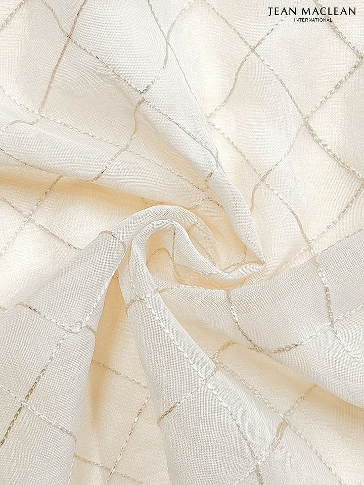 JEAN MACLEAN ジャンマクレーン キルティング/リボンブローチ/パールビジュー/カットアウト/ミモレ丈/フレア/ミディアムドレス ワンピース ja51874